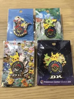 ポケモンセンター 限定ピンズ 4点セット