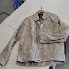 ZARA ベージュ 薄手ジャケット麻リネン