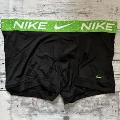 新品　ナイキ　NIKE ボクサーパンツ　L1枚　黒緑　ドライフィットのサムネイル