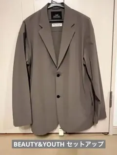 BEAUTY&YOUTH 360° MASTER セットアップ　L ブラウン美品