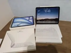 iPad Air M3　ブルー（MagicKeyBoard,PencilPro）