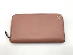 グッチ 長財布 インターロッキング 449347 ピンク