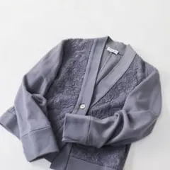 クリスチャンディオール ChristianDior カーディガン フラワー刺繍