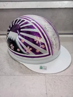 カスタムコルク半　白ラップ✘Candyパープルラップ富士日章　七色ラメのサムネイル