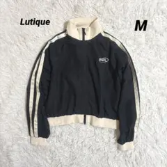 《Lutique》ロゴ　サイドライン　短丈　ブルゾン　00s Y2K 平成ギャルのサムネイル