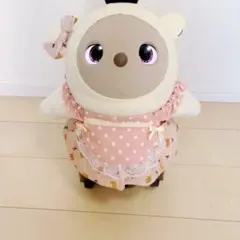 ラボット服˙ᴥ˙ママのお手伝いエプロン付きワンピース‪ෆ‪のサムネイル