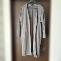 LEPSIM ロングカーディガン グレー Fサイズのサムネイル