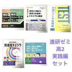 進研ゼミ高校講座 高2 実践編 模試 セットのサムネイル
