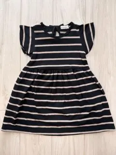 branshes 半袖ストライプワンピース