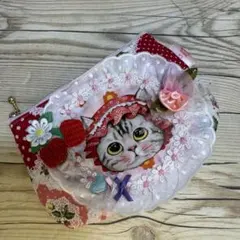 021714 コヤンイサムチョン　キラキラポーチ　子猫　デコレーション