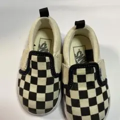 VANS チェック柄 スリッポン　13.5㌢