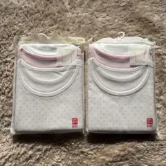 ユニクロ コットンフライスインナーT 半袖 3枚入り２セット 100cm