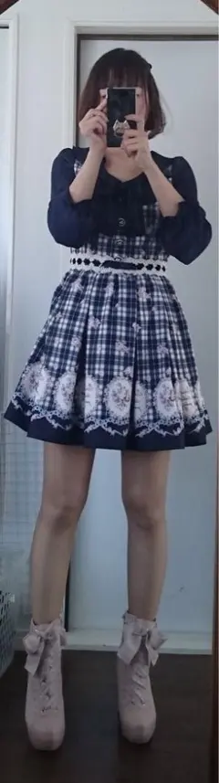 LIZLISA リズリサ ショートブーツ ピンク Lサイズ