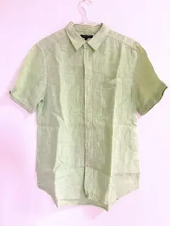 【French Linen】URBAN RESEARCH半袖 ライトグリーンのサムネイル