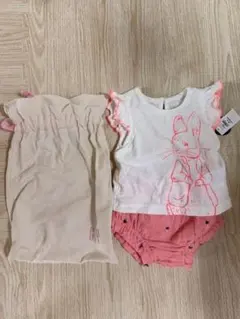 新品　baby GAP ピーターラビット セットアップ 60cm