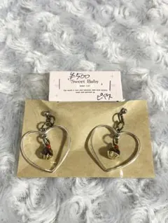 ハンドメイド ピアス①