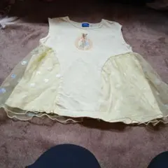 Disney ティンカー・ベル ノースリーブワンピース 130値下げ