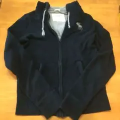 Abercrombie & Fitch アバクロ ネイビー パーカー M