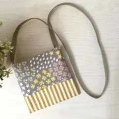 北欧調お花柄♡キッズポシェット♡ハンドメイド