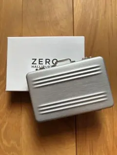 ゼロハリバートン名刺入れアタッシュケース型カードケースシルバー ゼロハリバートン 名刺 アタッシュケース型 カードケース