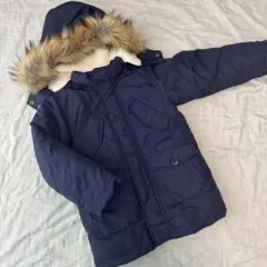 petit main プティマイン　中綿ダウン　サイズ120 ネイビー　コート