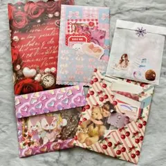 ② バラメモ 紙もの 素材紙おすそ分けセット