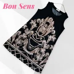 Bon Sens フローラルプリント ノースリーブチュニックサイズ40（L）のサムネイル