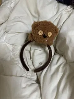 ティムカチューシャ ブラウン ユニバ カチューシャ USJ