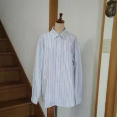 ♥️メンズ.ユニクロ.長袖Yシャツ.サイズL.中古品(着用回数少な目)♥️