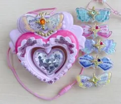 キミとアイドルプリキュア　アイドルハートブローチ 本体＋リボン まとめ売り