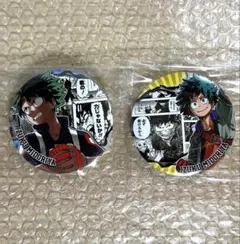 ヒロアカ 緑谷出久 COLLECTION 缶バッジ HEROES 2点セット