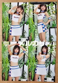 川井かおり、内田亜紗子、澄谷薫他生写真2枚①BaccaraFive