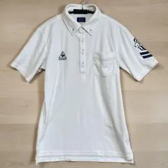 ルコック le coq sportif ゴルフ ウェア ポロシャツ M 白
