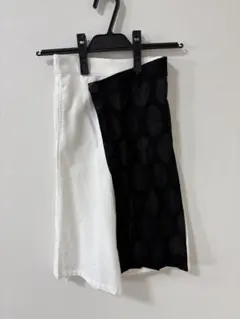 garçon la raison ドット柄 ロングパンツ