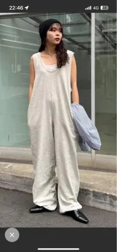 CIAOPANIC TYPY 美品♡スラブ裏毛裾ドロストオールインワン限定価格‼️のサムネイル
