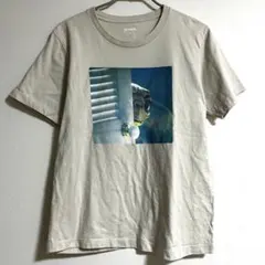 グラニフ E.T. Tシャツ ベージュ SS
