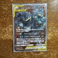 マーシャドー＆カイリキーGX SR SM10 ダブルブレイズ 100/095 - メルカリ