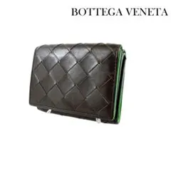 ボッテガヴェネタ イントレチャート 三つ折り財布 コンパクトウォレット