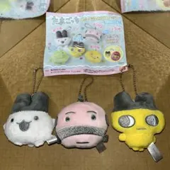たまごっち ぬいぐるみマスコット まめっち みみっち おやじっち キャリーケース