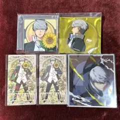 ペルソナ メモリア P4 主人公 鳴上悠 アクリルコースター タロット風カード