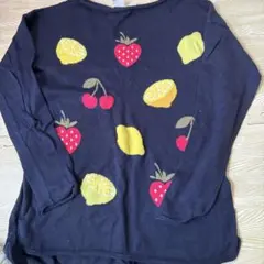 GAP KIDS フルーツ柄 長袖カットソー 140cm