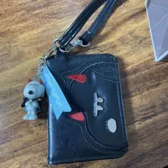 USJ限定　スヌーピー　ハロウィン　ドラキュラ　吸血鬼　パスケース　チャーム