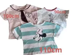 ミッキー ミニー Tシャツセット 90 100 110 GAP