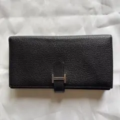 美品HERMES ベアン スフレ ブラック 長財布のサムネイル