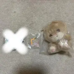 mikko ラテ　チャーム ぬいぐるみマスコット