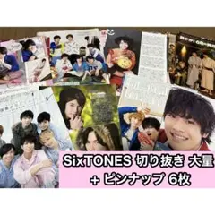 SixTONES 切り抜き 170枚 ピンナ6枚付き