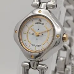 希少【新品電池/稼働】SEIKO MOOREA バングルウォッチ　クォーツ
