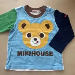 【美品】MIKI HOUSE ロンT 80cm