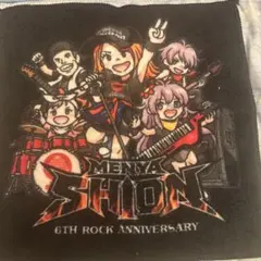 MENYA SHION 6TH ROCK ANNIVERSARY タオル