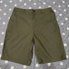 【URBAN RESEARCH DOORS】カーキハーフパンツ　size40のサムネイル